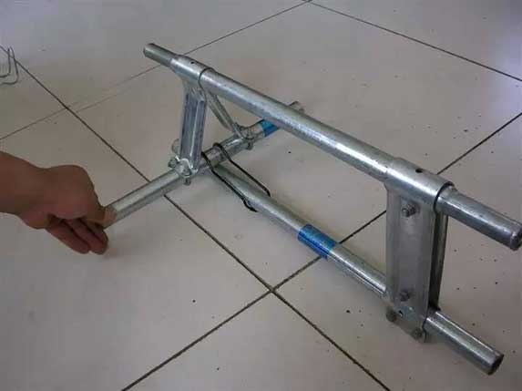 大棚壓頂簧安裝方法圖解