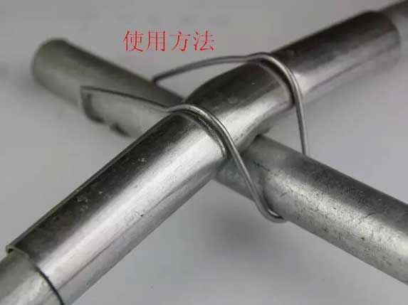 大棚壓頂簧安裝效果圖