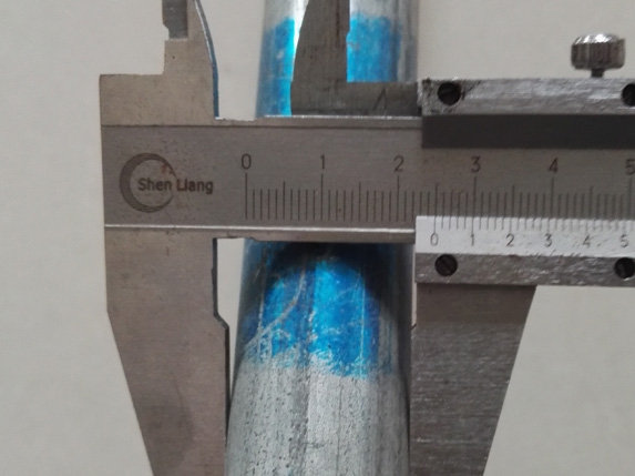 6分鍍鋅帶大棚管實際外徑圖片