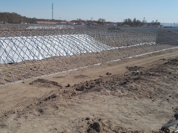 80米長、10米寬、4.5米高橢圓管大棚圖片 80米長、10米寬、4.5米高橢圓管大棚圖片