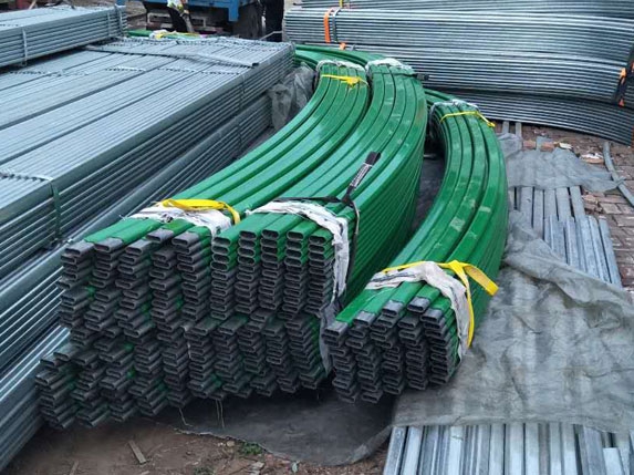 包塑大棚管折彎加工圖片