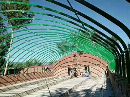 包塑養殖大棚圖片